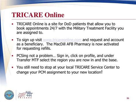 tricare appt online|TRICARE Online.